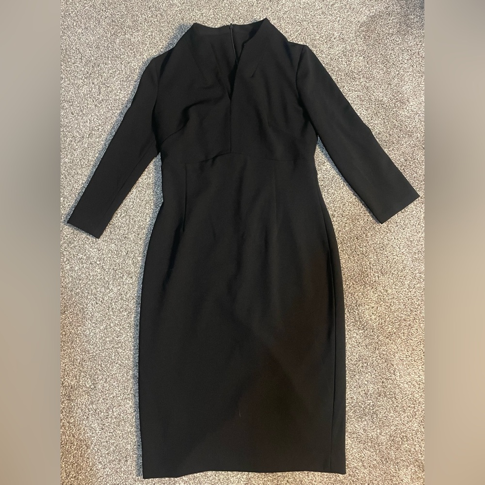 Calvin Klein Black Long Sleeve Dress